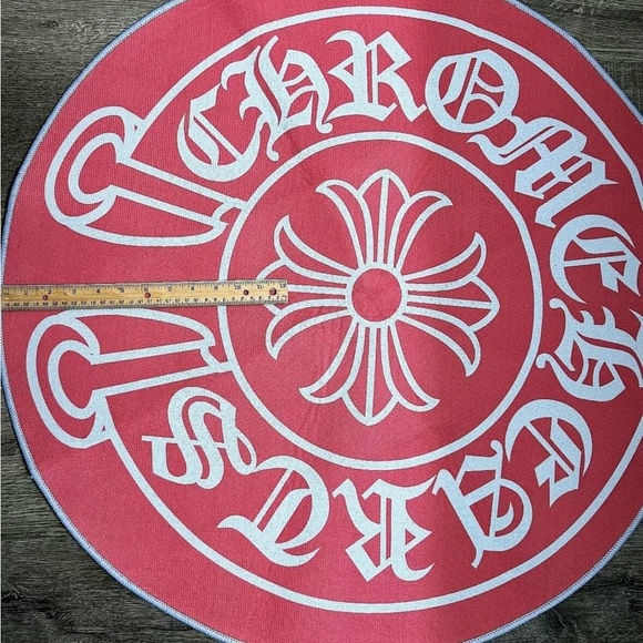 Custom Chrome Hearts Rug - Picture 3 of 4